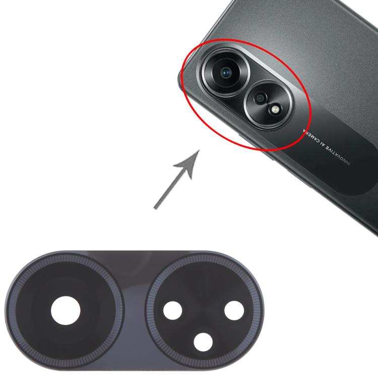 For OPPO A98 5G CPH2529 10set Back Camera Lens