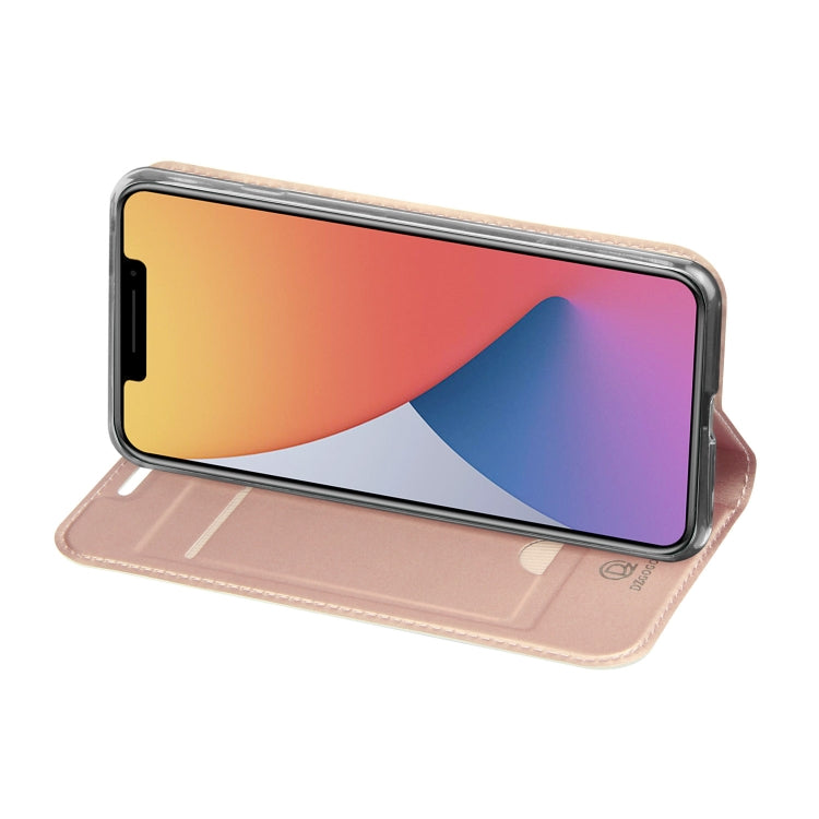 For iPhone 12 Pro Max DZGOGO ISKIN Series Slight Frosted PU + TPU Case