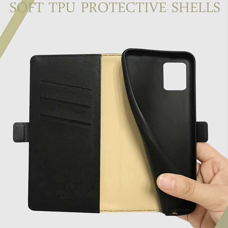 For iPhone 12 Pro Max DZGOGO MILO Series TPU + PU Horizontal Flip Leather Case with Holder & Card Slot & Wallet