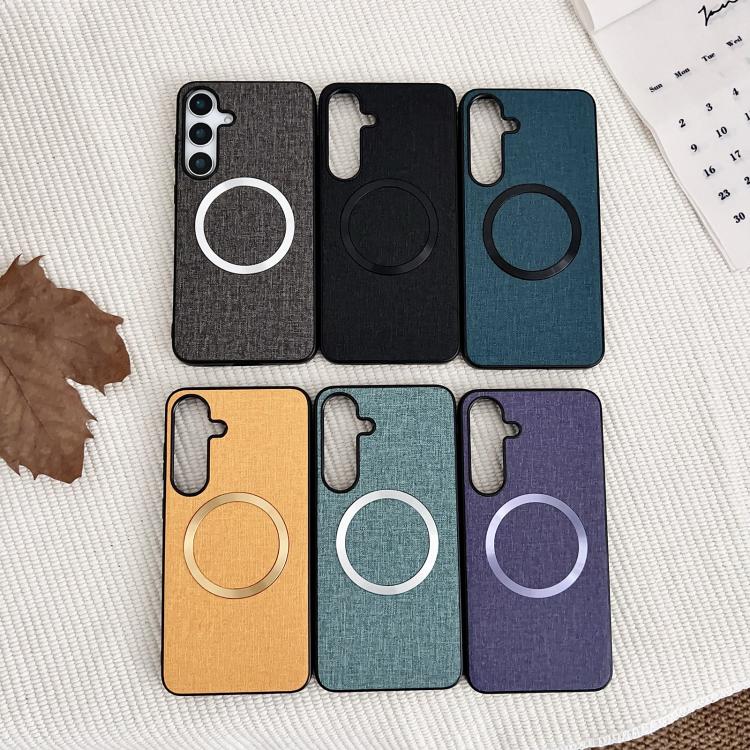 For Samsung Galaxy S25+ 5G CD Magsafe Magnetic Cloth Texture Phone Case