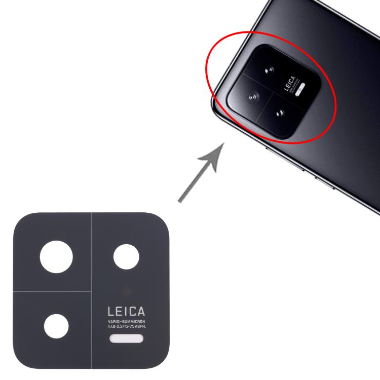 For Xiaomi 13 10pcs Back Camera Lens