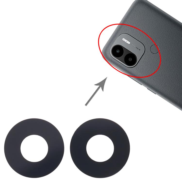 For Xiaomi Poco C51 10pcs Back Camera Lens