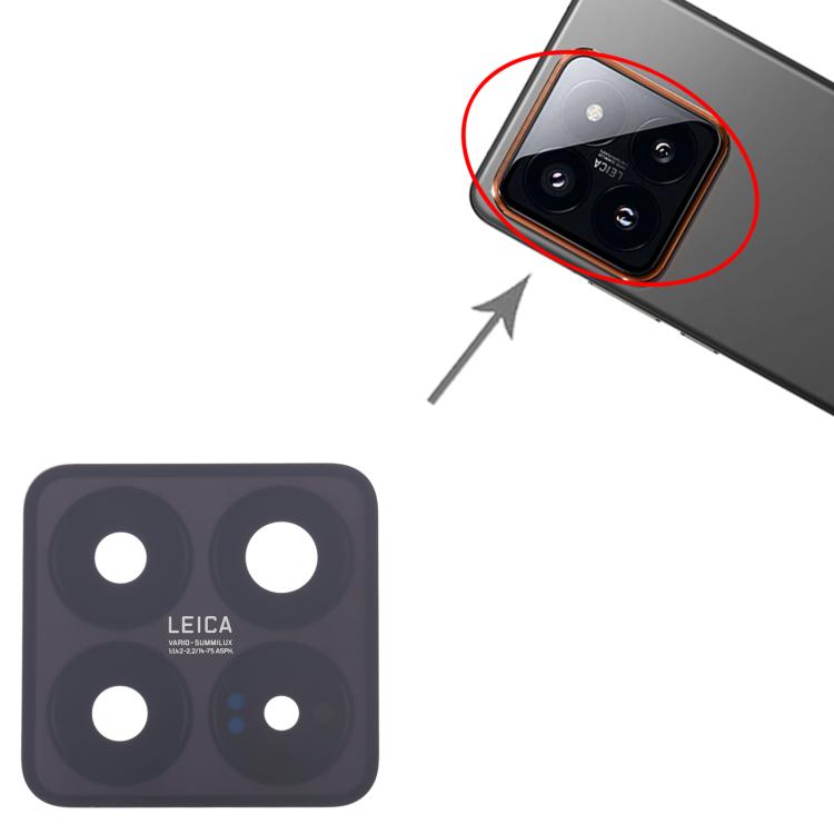 For Xiaomi 14 Pro 10pcs Back Camera Lens
