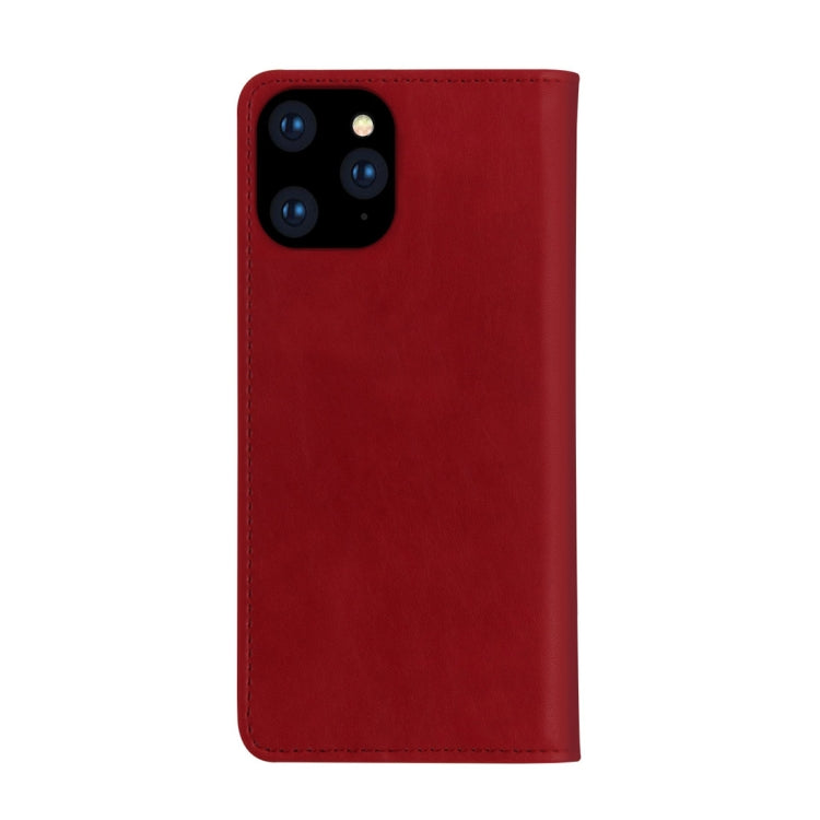 For iPhone 12 / 12 Pro DZGOGO ZEN Series Shockproof PU+ TPU Protective Case with Holder & Card Slots & Wallet(Red)