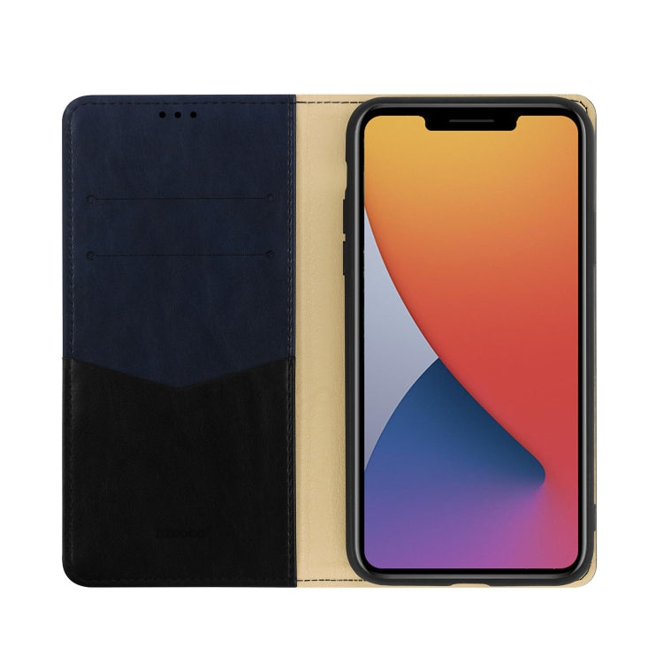 For iPhone 12 Pro Max DZGOGO ZEN Series Shockproof PU+ TPU Protective Case with Holder & Card Slots & Wallet