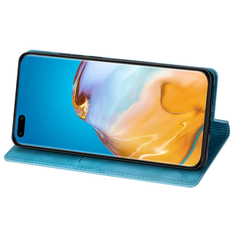 For Huawei P40 Pro Ultrathin Glitter Magnetic Horizontal Flip Leather Case with Holder & Card Slots