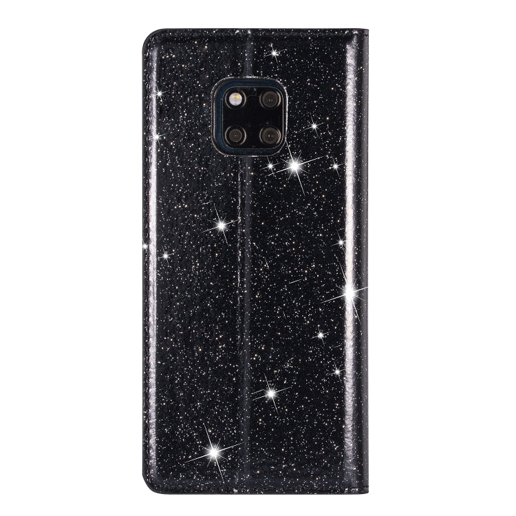 For Huawei Mate 20 Pro Ultrathin Glitter Magnetic Horizontal Flip Leather Case with Holder & Card Slots