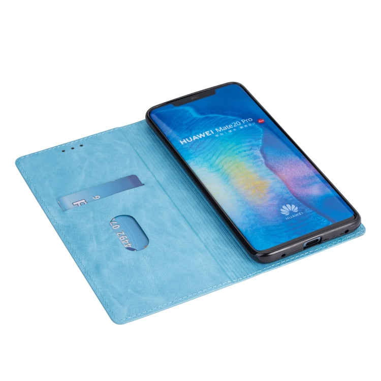 For Huawei Mate 20 Pro Ultrathin Glitter Magnetic Horizontal Flip Leather Case with Holder & Card Slots