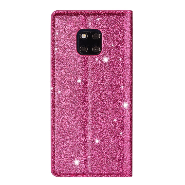 For Huawei Mate 20 Pro Ultrathin Glitter Magnetic Horizontal Flip Leather Case with Holder & Card Slots
