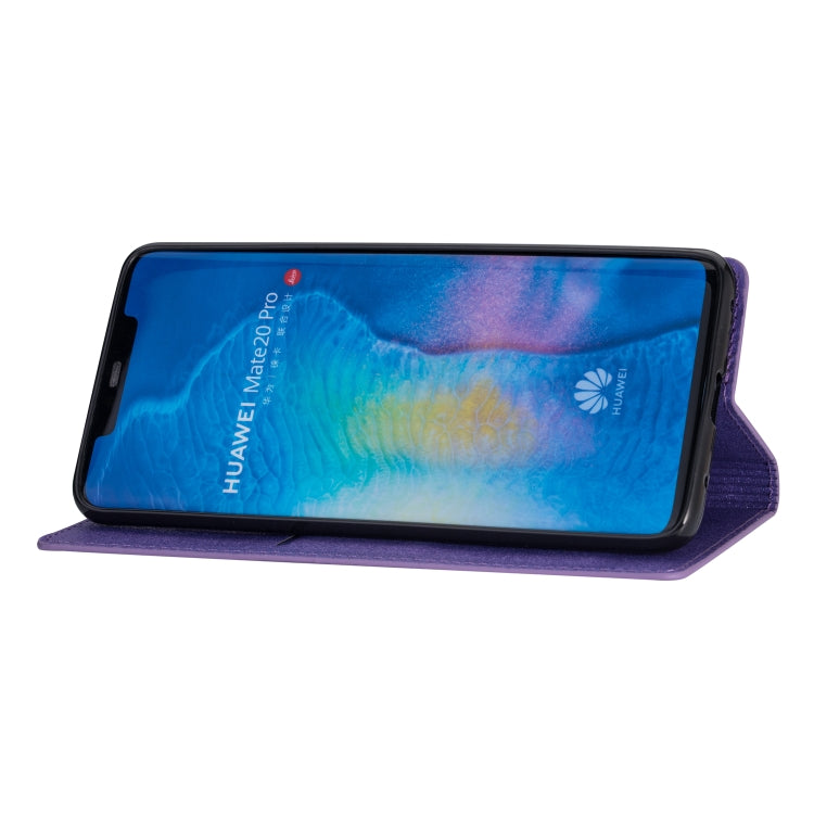 For Huawei Mate 20 Pro Ultrathin Glitter Magnetic Horizontal Flip Leather Case with Holder & Card Slots