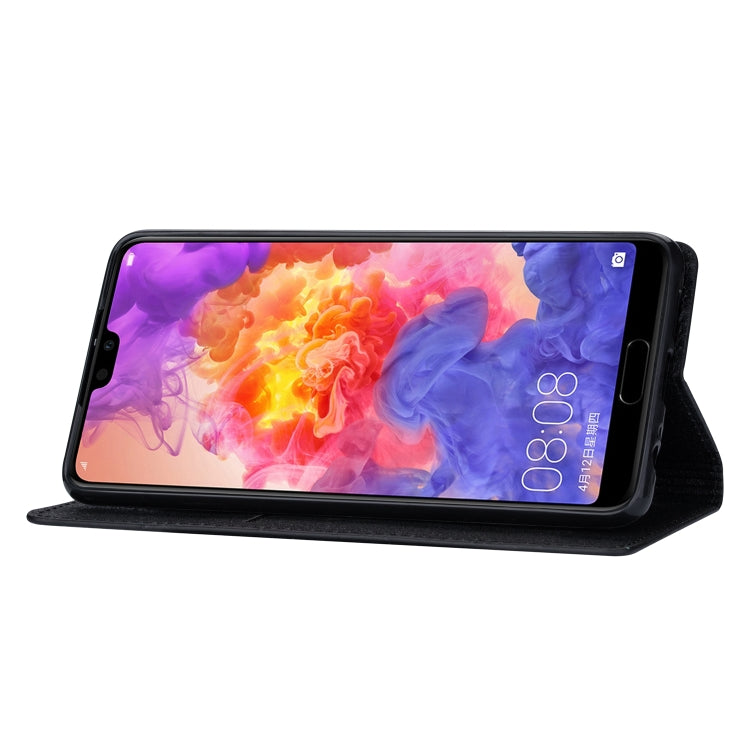 For Huawei P20 Pro Ultrathin Glitter Magnetic Horizontal Flip Leather Case with Holder & Card Slots