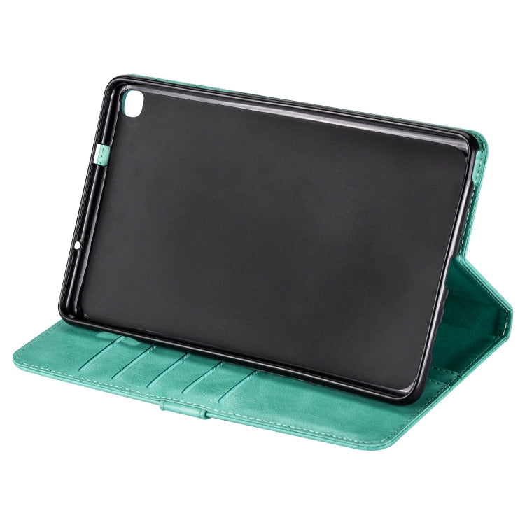 For Samsung Galaxy Tab A8 P200 Tablet Fashion Calf Texture Zipper Horizontal Flip Leather Case with Stand & Card Slots & Wallet & Wake-up / Sleep Function