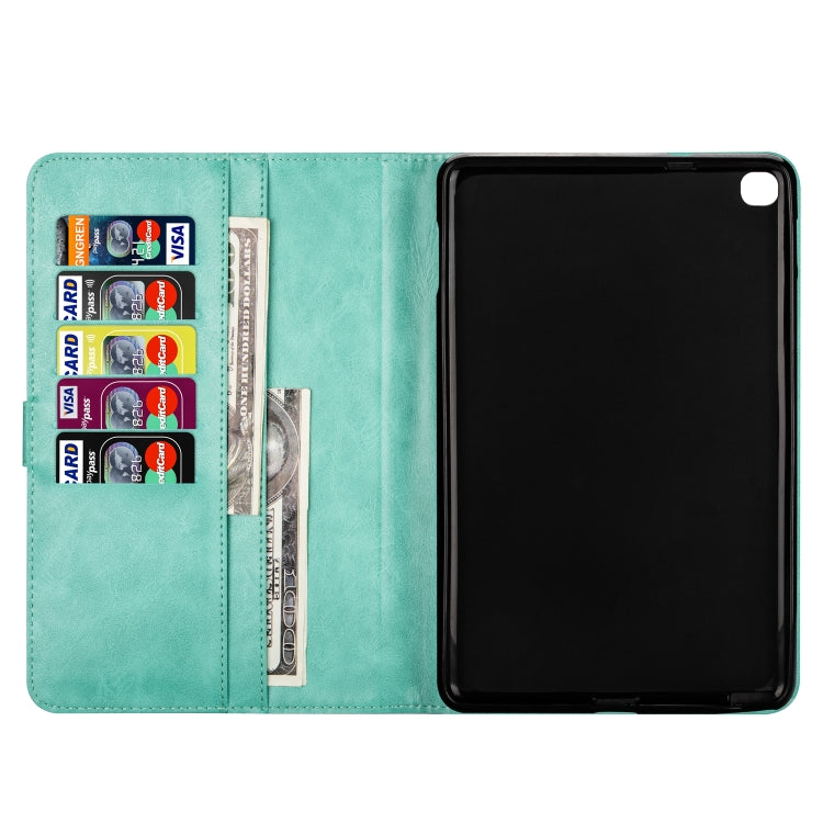 For Samsung Galaxy Tab A8 P200 Tablet Fashion Calf Texture Zipper Horizontal Flip Leather Case with Stand & Card Slots & Wallet & Wake-up / Sleep Function