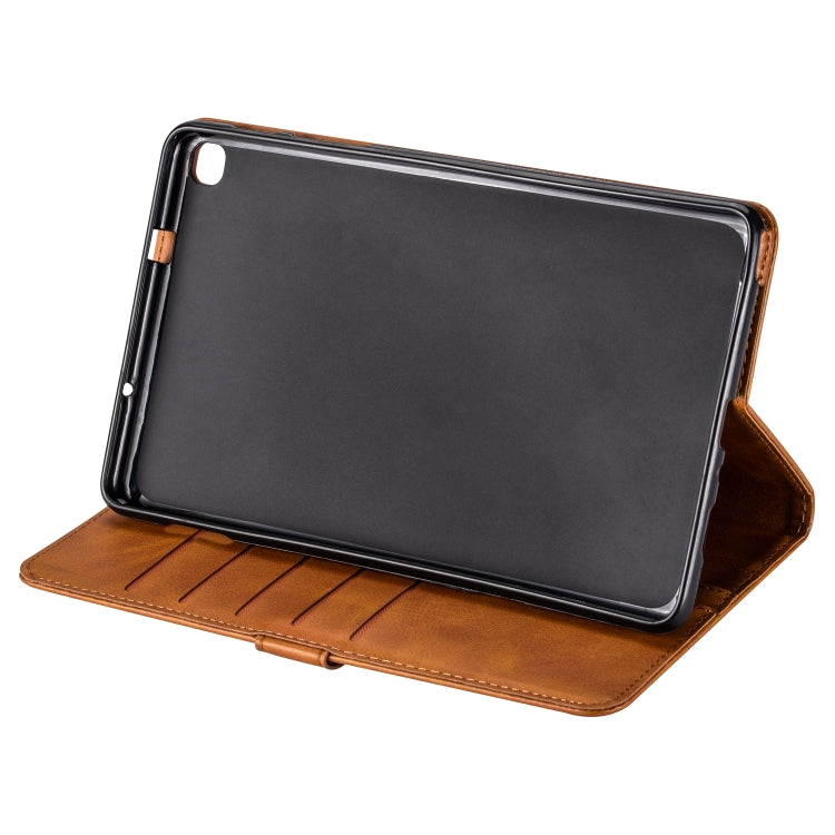 For Samsung Galaxy Tab A8 P200 Tablet Fashion Calf Texture Zipper Horizontal Flip Leather Case with Stand & Card Slots & Wallet & Wake-up / Sleep Function