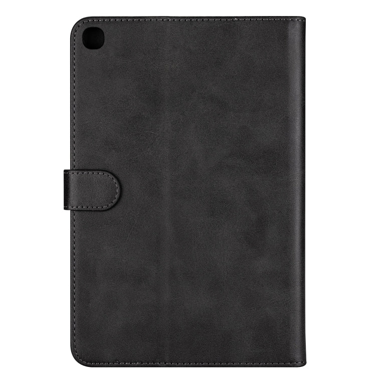 For Samsung Galaxy Tab A10.1 T510 / T515 Tablet Fashion Calf Texture Zipper Horizontal Flip Leather Case with Stand & Card Slots & Wallet & Wake-up / Sleep Function