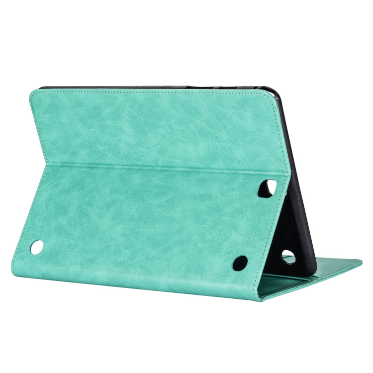 For Samsung Galaxy Tab A9.7 T550 Tablet Fashion Calf Texture Zipper Horizontal Flip Leather Case with Stand & Card Slots & Wallet & Wake-up / Sleep Function