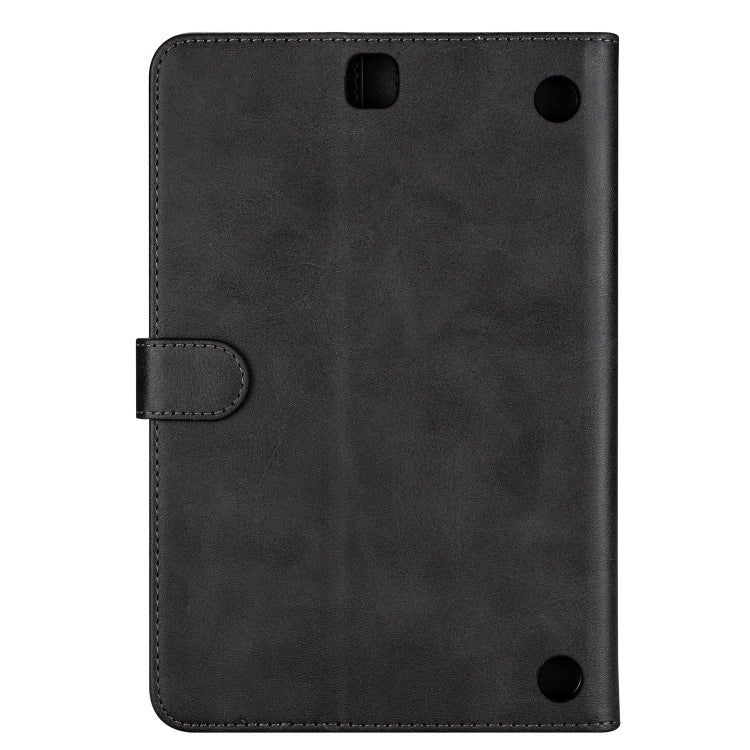 For Samsung Galaxy Tab A9.7 T550 Tablet Fashion Calf Texture Zipper Horizontal Flip Leather Case with Stand & Card Slots & Wallet & Wake-up / Sleep Function