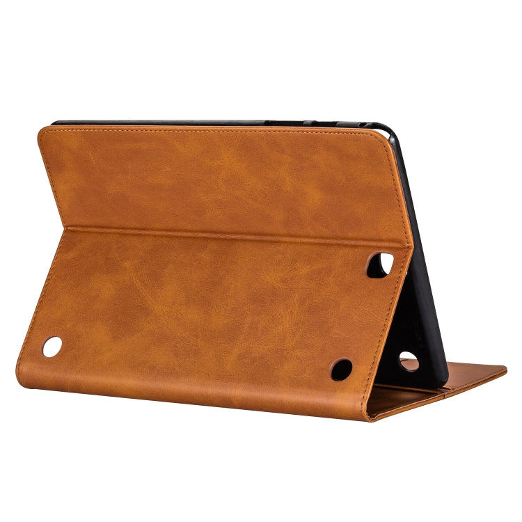 For Samsung Galaxy Tab A9.7 T550 Tablet Fashion Calf Texture Zipper Horizontal Flip Leather Case with Stand & Card Slots & Wallet & Wake-up / Sleep Function