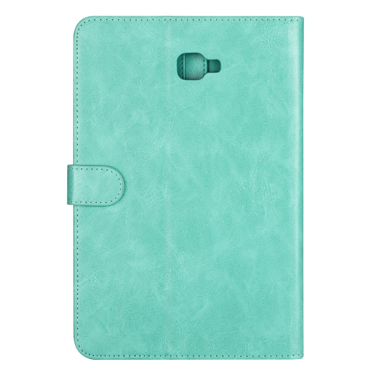 For Samsung Galaxy Tab A10.1 T850 / T585 Tablet Fashion Calf Texture Zipper Horizontal Flip Leather Case with Stand & Card Slots & Wallet & Wake-up / Sleep Function