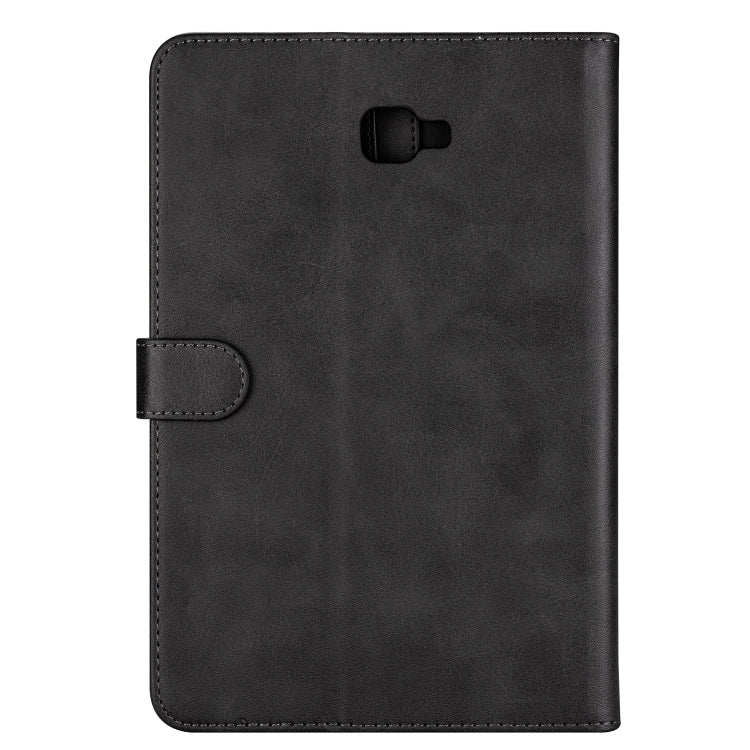 For Samsung Galaxy Tab A10.1 T850 / T585 Tablet Fashion Calf Texture Zipper Horizontal Flip Leather Case with Stand & Card Slots & Wallet & Wake-up / Sleep Function