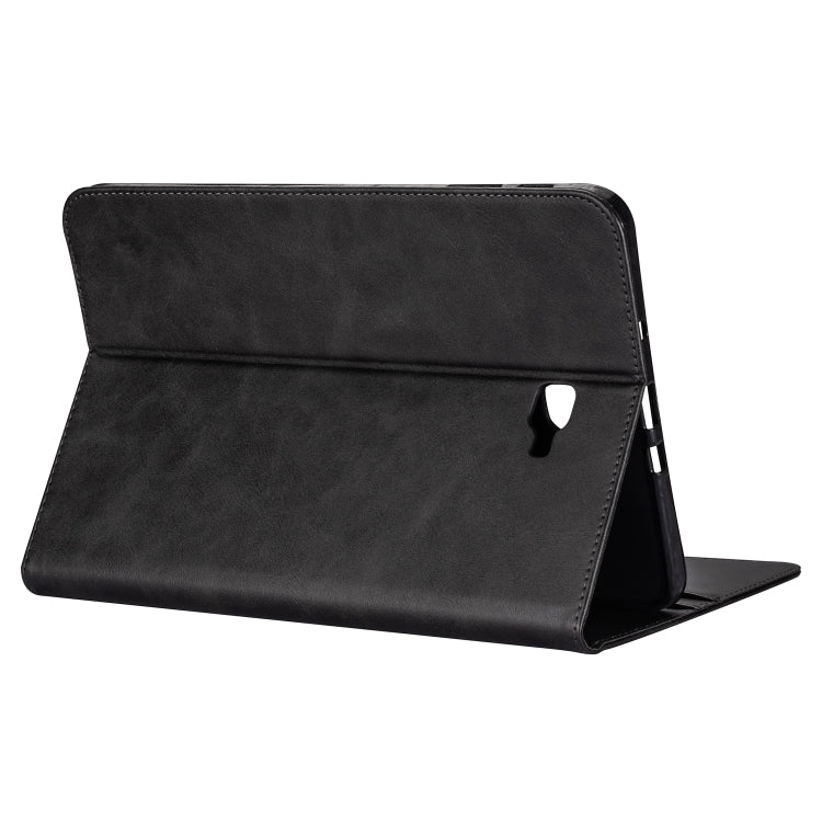 For Samsung Galaxy Tab A10.1 T850 / T585 Tablet Fashion Calf Texture Zipper Horizontal Flip Leather Case with Stand & Card Slots & Wallet & Wake-up / Sleep Function