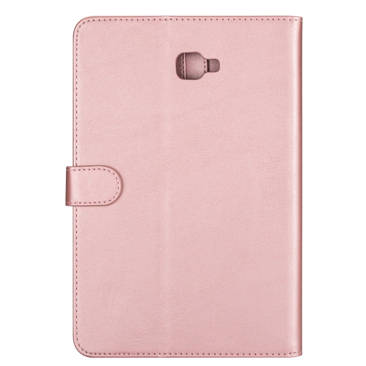 For Samsung Galaxy Tab A10.1 T850 / T585 Tablet Fashion Calf Texture Zipper Horizontal Flip Leather Case with Stand & Card Slots & Wallet & Wake-up / Sleep Function
