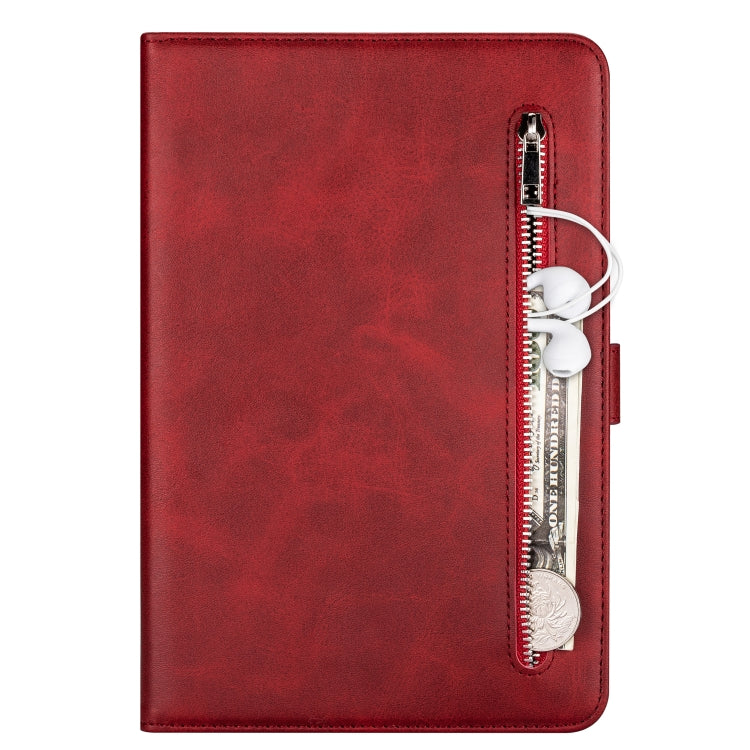 For Samsung Galaxy Tab S5e T720 / T725 Tablet Fashion Calf Texture Zipper Horizontal Flip Leather Case with Stand & Card Slots & Wallet & Wake-up / Sleep Function