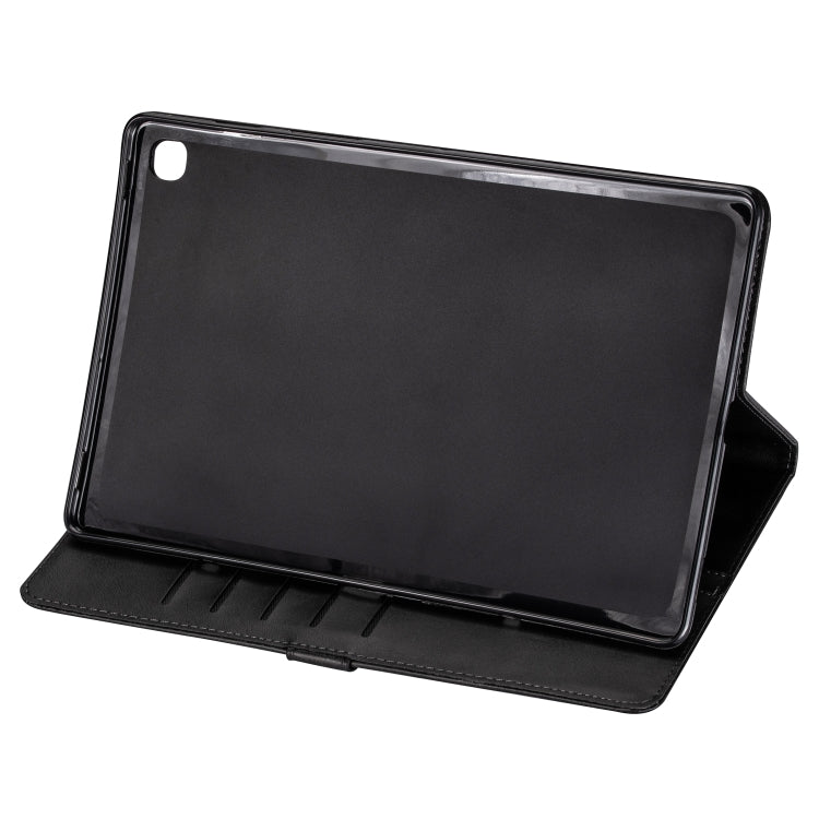 For Samsung Galaxy Tab S5e T720 / T725 Tablet Fashion Calf Texture Zipper Horizontal Flip Leather Case with Stand & Card Slots & Wallet & Wake-up / Sleep Function