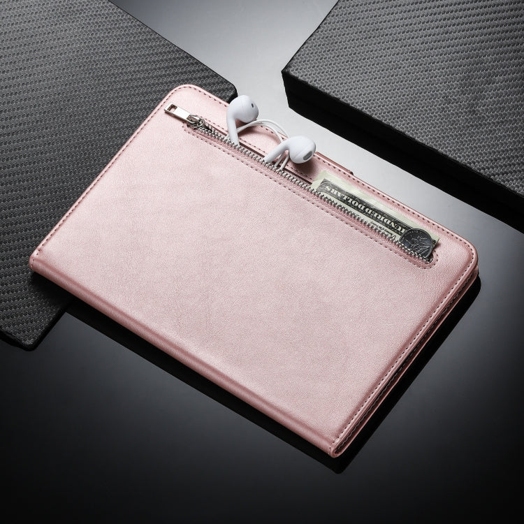 For Samsung Galaxy Tab S5e T720 / T725 Tablet Fashion Calf Texture Zipper Horizontal Flip Leather Case with Stand & Card Slots & Wallet & Wake-up / Sleep Function