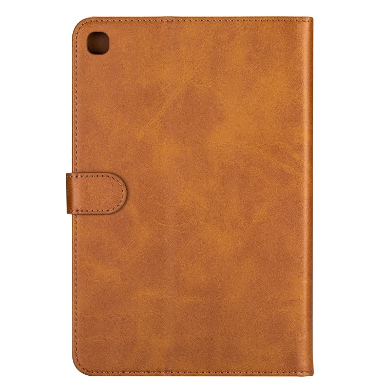 For Samsung Galaxy Tab S5e T720 / T725 Tablet Fashion Calf Texture Zipper Horizontal Flip Leather Case with Stand & Card Slots & Wallet & Wake-up / Sleep Function