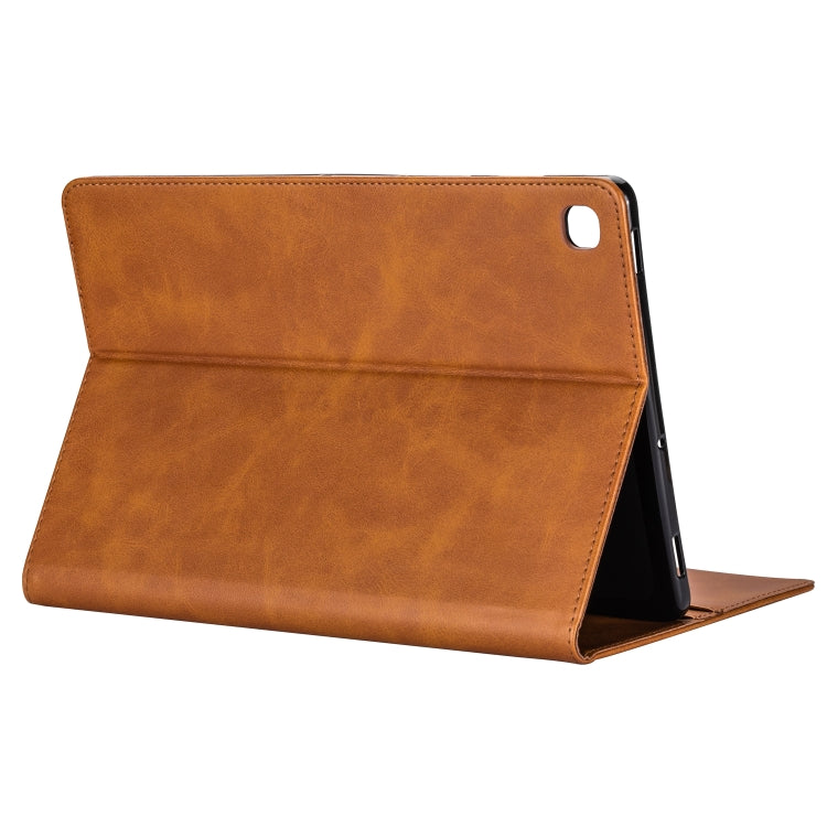 For Samsung Galaxy Tab S5e T720 / T725 Tablet Fashion Calf Texture Zipper Horizontal Flip Leather Case with Stand & Card Slots & Wallet & Wake-up / Sleep Function