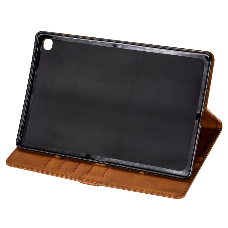 For Samsung Galaxy Tab S5e T720 / T725 Tablet Fashion Calf Texture Zipper Horizontal Flip Leather Case with Stand & Card Slots & Wallet & Wake-up / Sleep Function