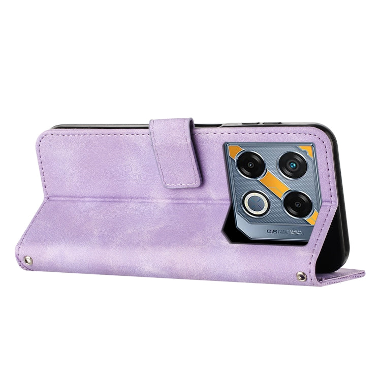 For Infinix GT 20 Pro Dream Triangle Leather Phone Case with Lanyard