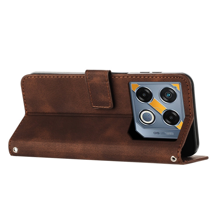 For Infinix GT 20 Pro Dream Triangle Leather Phone Case with Lanyard