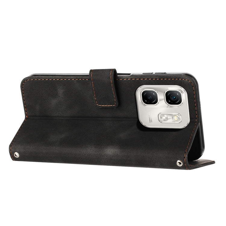 For Infinix Hot 50i Dream Triangle Leather Phone Case with Lanyard
