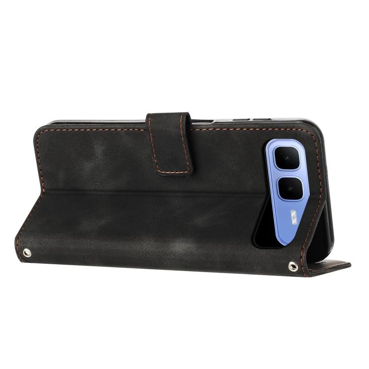 For Infinix Smart 10 Plus 4G Dream Triangle Leather Phone Case with Lanyard