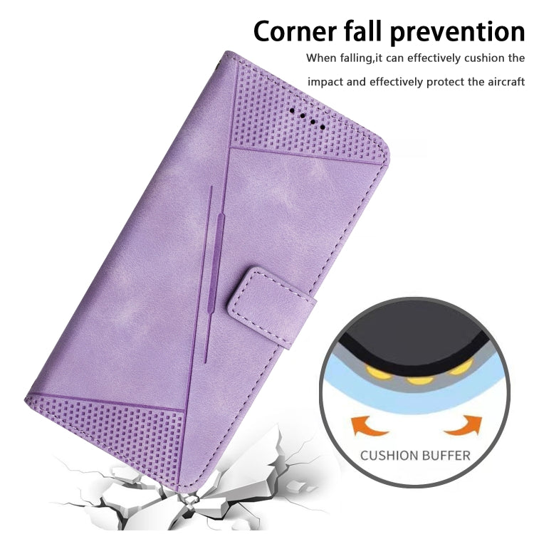 For itel RS4 Dream Triangle Leather Phone Case with Lanyard