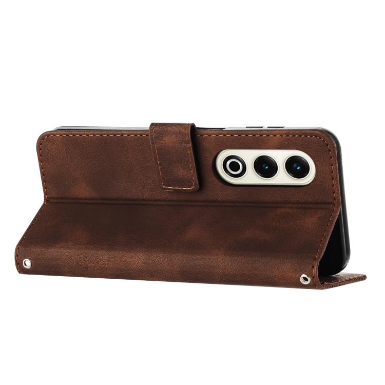 For itel S25 Dream Triangle Leather Phone Case with Lanyard