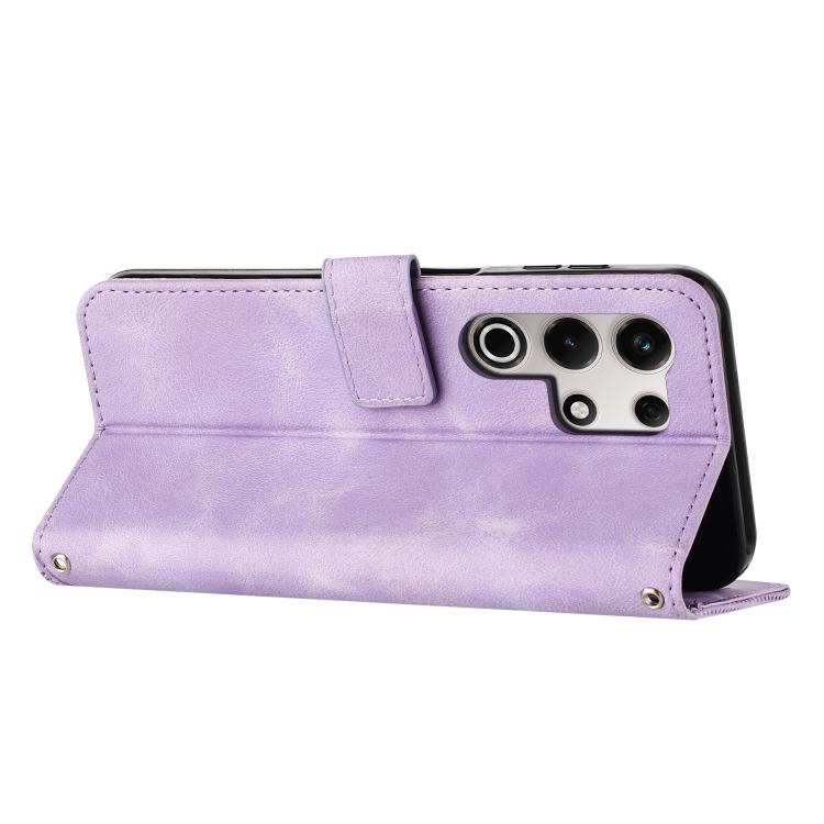 For itel S25 Ultra Dream Triangle Leather Phone Case with Lanyard