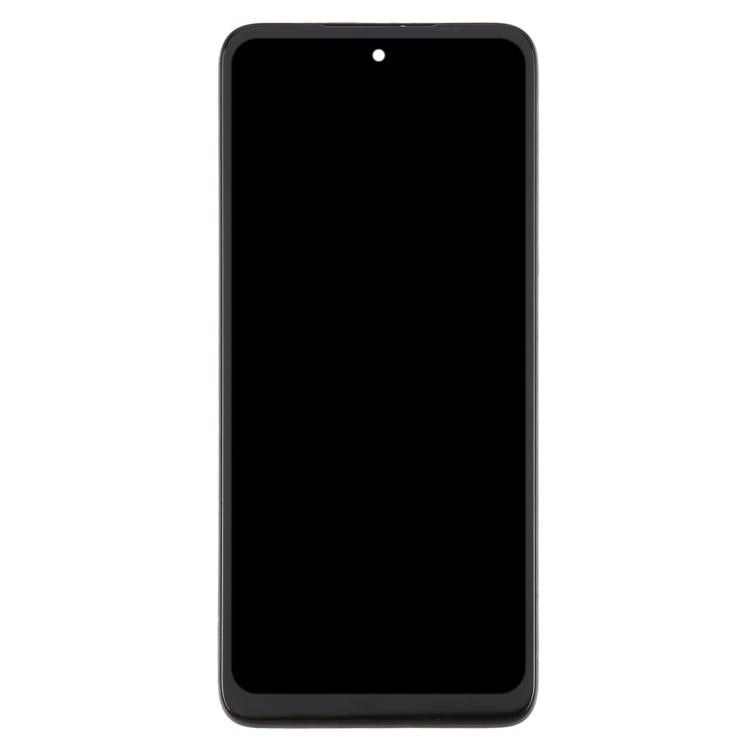 For Motorola Moto G35 OEM LCD Screen Digitizer Full Assembly with Frame