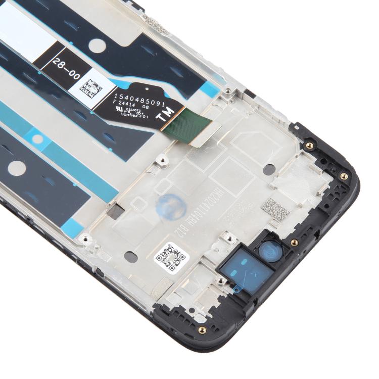 For Motorola Moto G15 OEM LCD Screen Digitizer Full Assembly with Frame