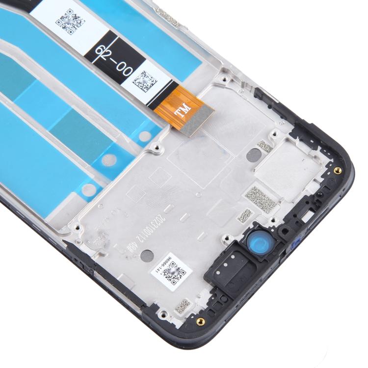 For Motorola Moto G55 OEM LCD Screen Digitizer Full Assembly with Frame