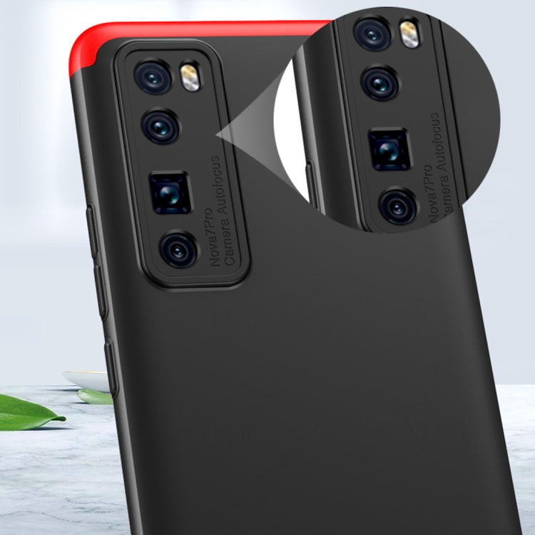 For Huawei nova 7 Pro 5G GKK Three Stage Splicing Full Coverage PC Protective Case