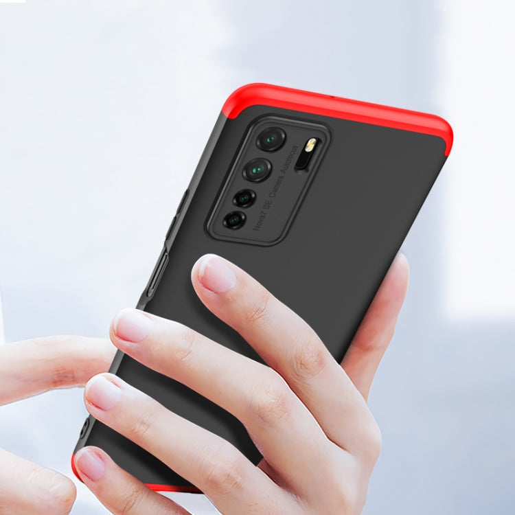 For Huawei nova 7 SE GKK Three Stage Splicing Full Coverage PC Protective Case