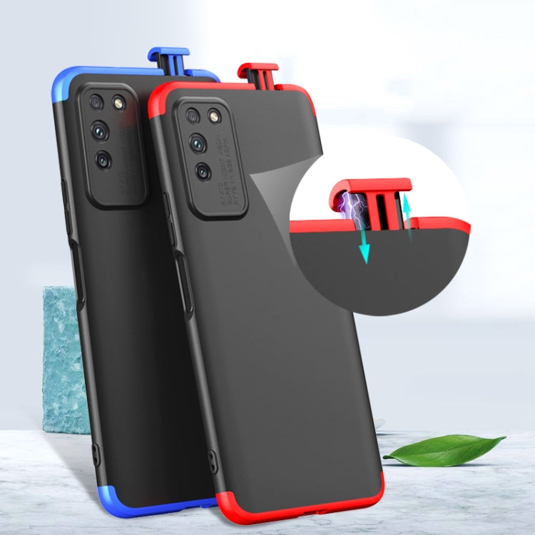 For Huawei Honor X10 5G GKK Three Stage Splicing Full Coverage PC Protective Case