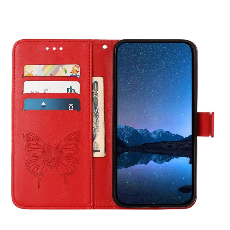 For Xiaomi Redmi 7 Embossed Butterfly Leather Phone Case