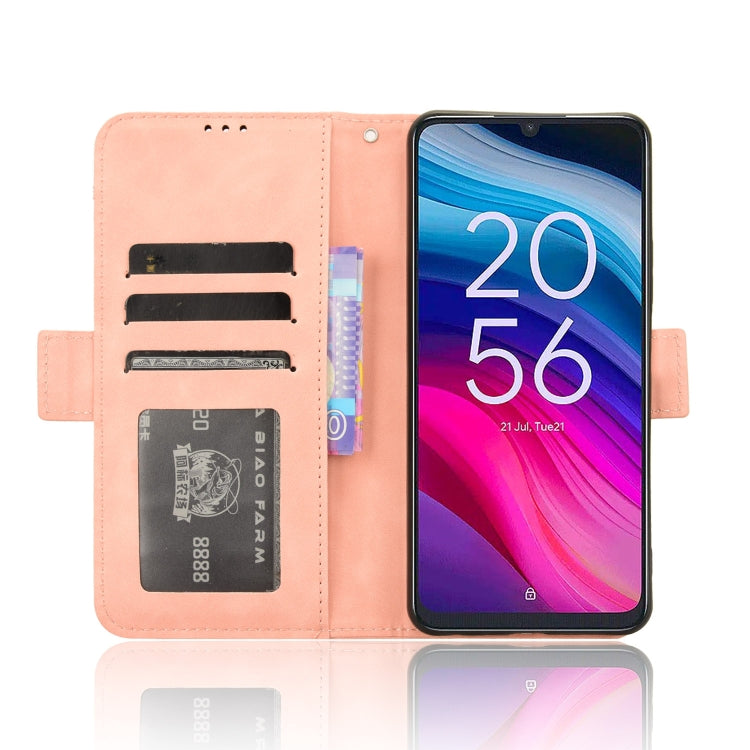For TCL 50 5G Skin Feel Calf Texture Card Slots Leather Phone Case