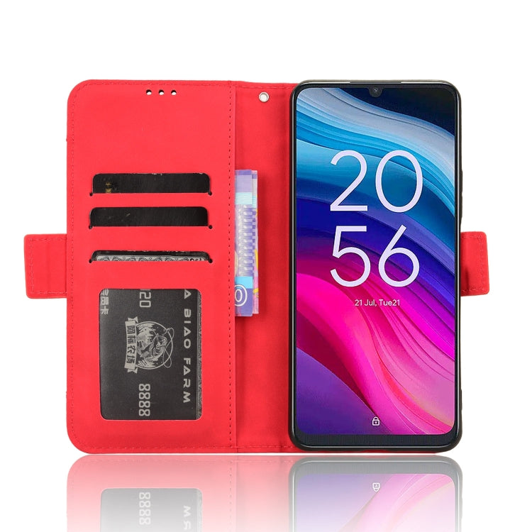 For TCL 50 SE 4G Skin Feel Calf Texture Card Slots Leather Phone Case