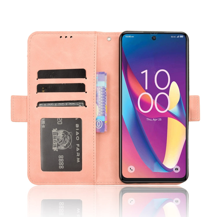 For TCL 50 XL 5G Skin Feel Calf Texture Card Slots Leather Phone Case