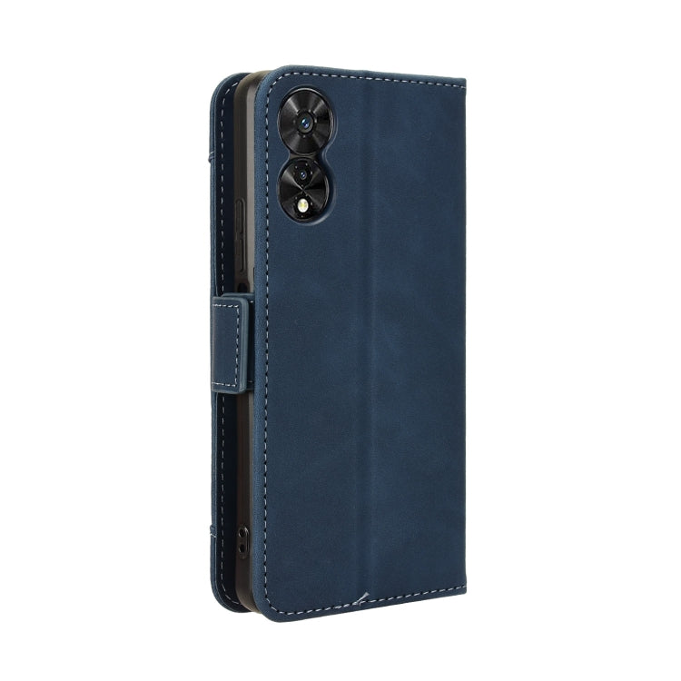 For TCL 505 4G Skin Feel Calf Texture Card Slots Leather Phone Case